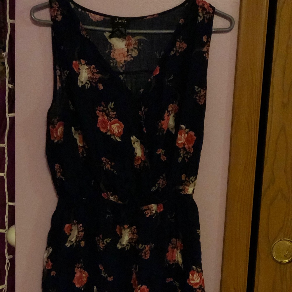 Floral Romper with details